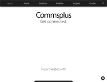 Tablet Screenshot of commsplus.co.uk